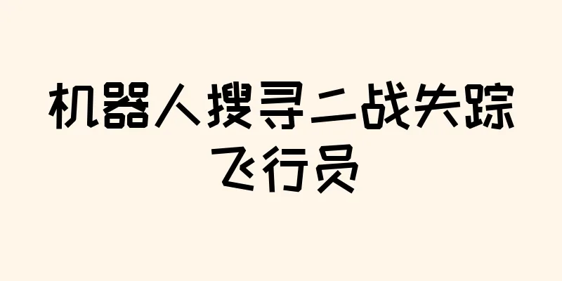 机器人搜寻二战失踪飞行员