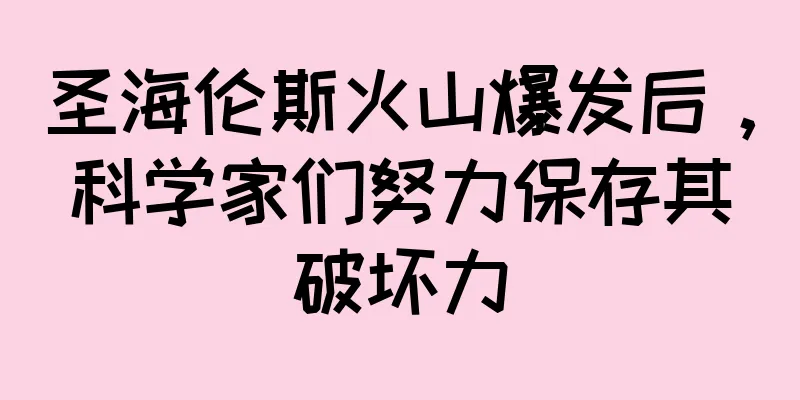 圣海伦斯火山爆发后，科学家们努力保存其破坏力