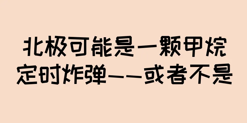 北极可能是一颗甲烷定时炸弹——或者不是