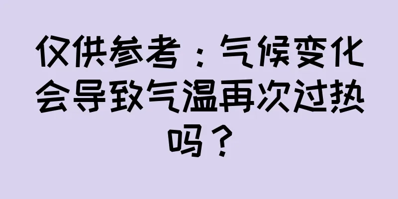 仅供参考：气候变化会导致气温再次过热吗？