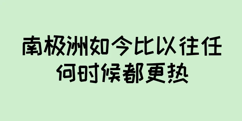 南极洲如今比以往任何时候都更热