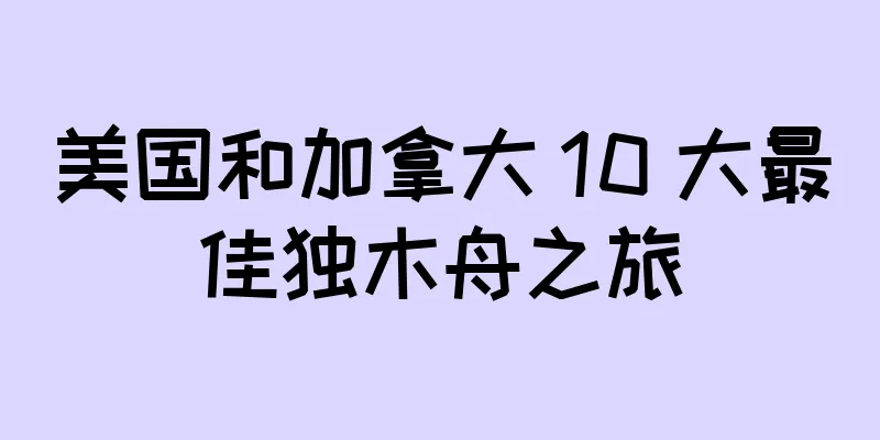 美国和加拿大 10 大最佳独木舟之旅