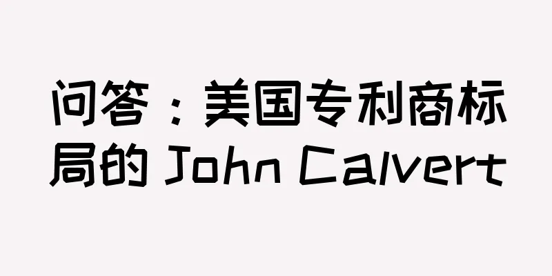 问答：美国专利商标局的 John Calvert