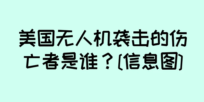 美国无人机袭击的伤亡者是谁？[信息图]