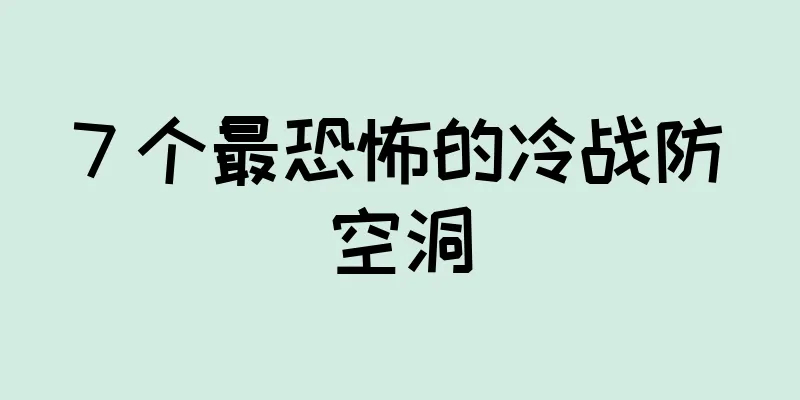 7 个最恐怖的冷战防空洞
