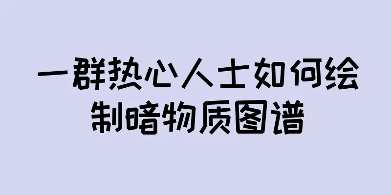 一群热心人士如何绘制暗物质图谱