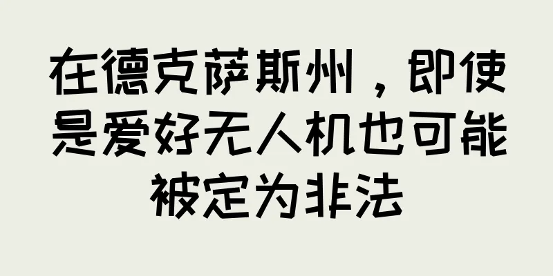 在德克萨斯州，即使是爱好无人机也可能被定为非法
