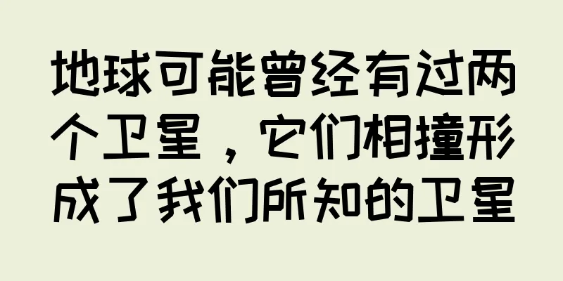 地球可能曾经有过两个卫星，它们相撞形成了我们所知的卫星