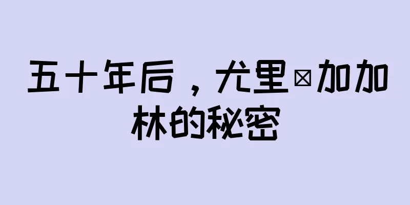 五十年后，尤里·加加林的秘密