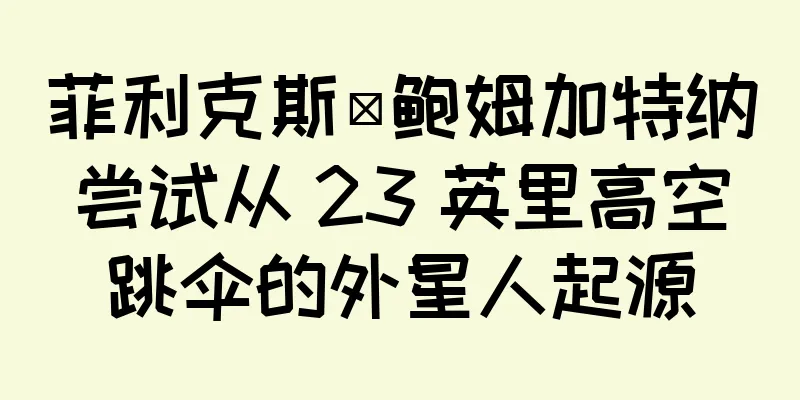 菲利克斯·鲍姆加特纳尝试从 23 英里高空跳伞的外星人起源