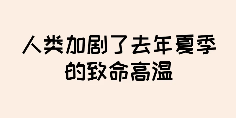 人类加剧了去年夏季的致命高温