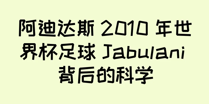阿迪达斯 2010 年世界杯足球 Jabulani 背后的科学