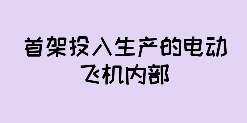 首架投入生产的电动飞机内部