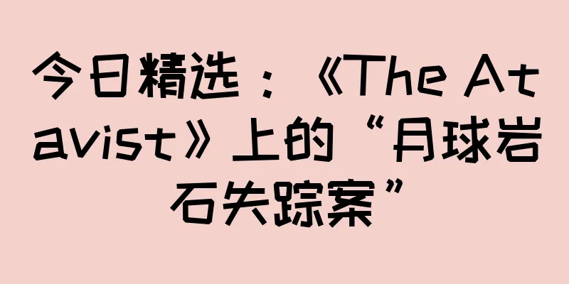 今日精选：《The Atavist》上的“月球岩石失踪案”