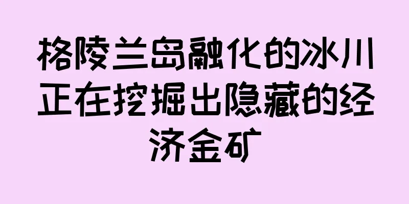格陵兰岛融化的冰川正在挖掘出隐藏的经济金矿