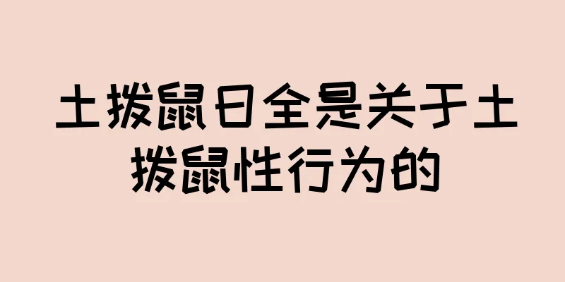 土拨鼠日全是关于土拨鼠性行为的