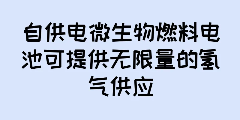 自供电微生物燃料电池可提供无限量的氢气供应