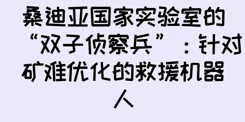 桑迪亚国家实验室的“双子侦察兵”：针对矿难优化的救援机器人