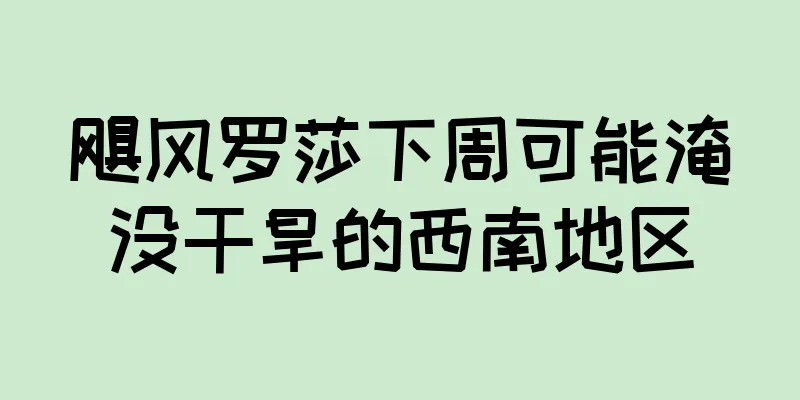 飓风罗莎下周可能淹没干旱的西南地区