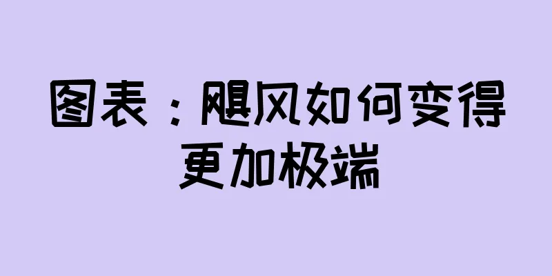 图表：飓风如何变得更加极端