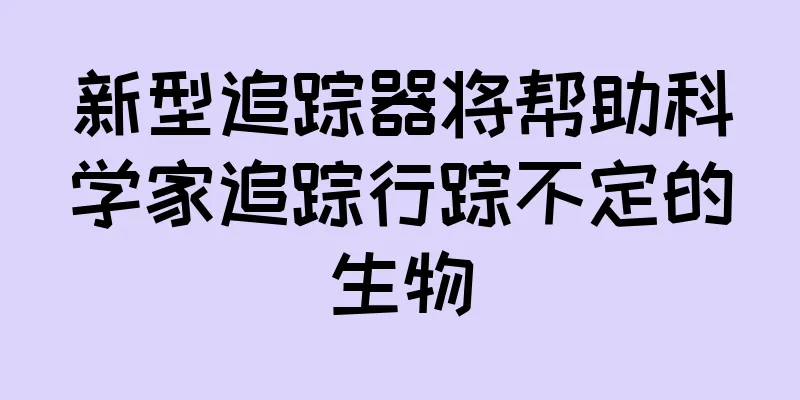 新型追踪器将帮助科学家追踪行踪不定的生物