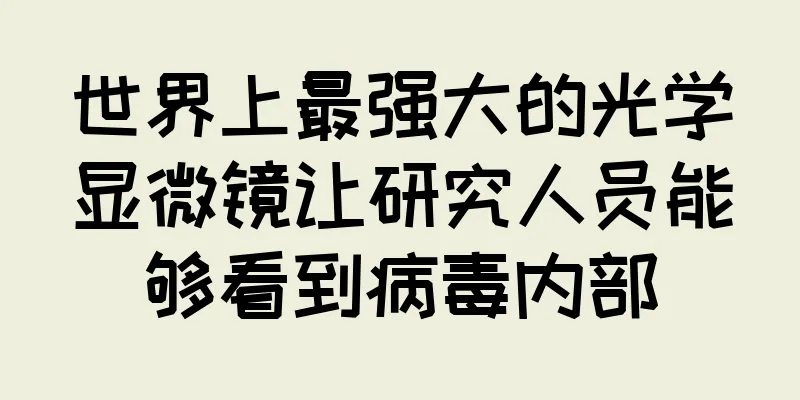 世界上最强大的光学显微镜让研究人员能够看到病毒内部