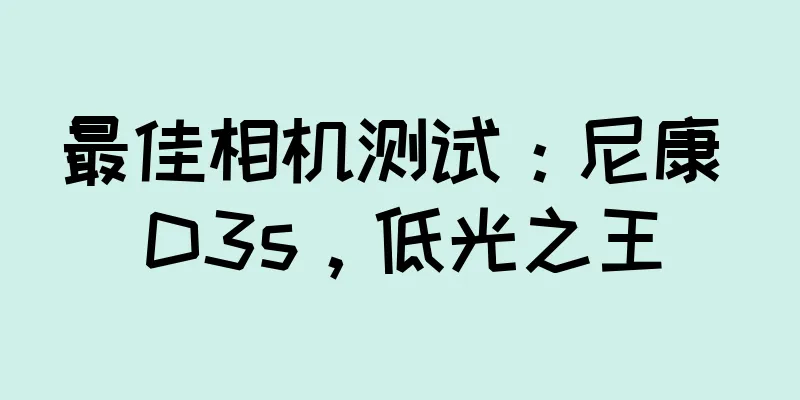 最佳相机测试：尼康 D3s，低光之王