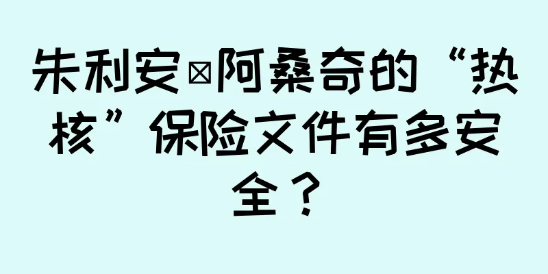 朱利安·阿桑奇的“热核”保险文件有多安全？