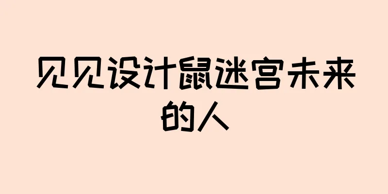 见见设计鼠迷宫未来的人