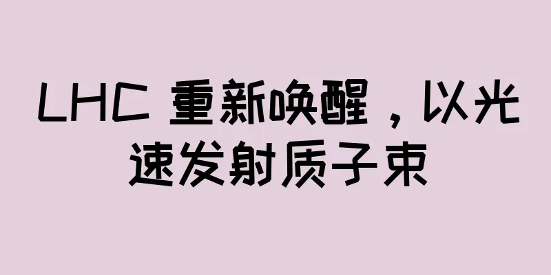 LHC 重新唤醒，以光速发射质子束
