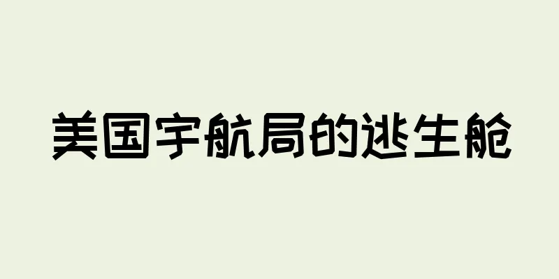 美国宇航局的逃生舱