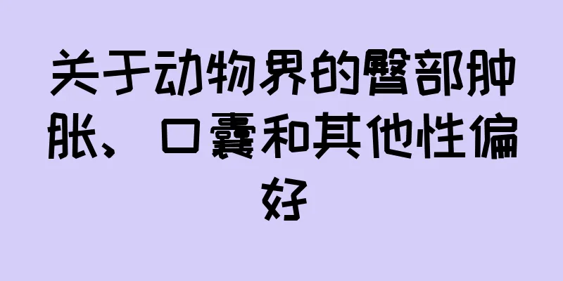 关于动物界的臀部肿胀、口囊和其他性偏好