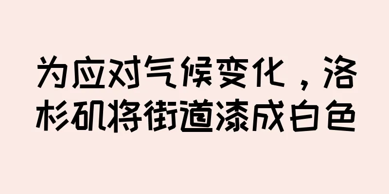 为应对气候变化，洛杉矶将街道漆成白色