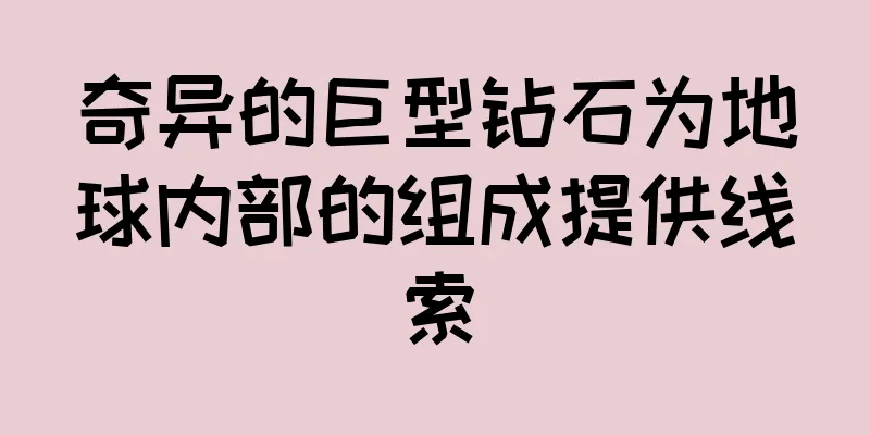奇异的巨型钻石为地球内部的组成提供线索