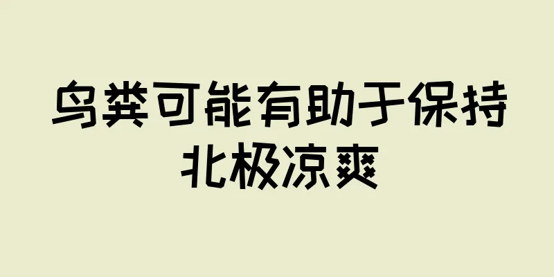 鸟粪可能有助于保持北极凉爽