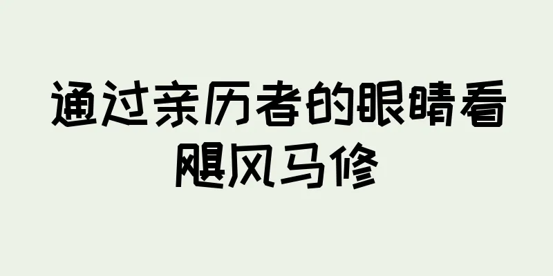 通过亲历者的眼睛看飓风马修