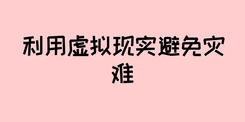 利用虚拟现实避免灾难