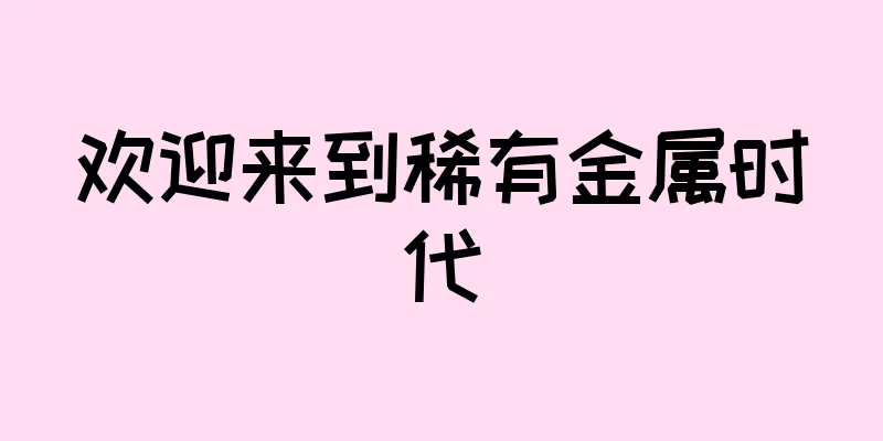 欢迎来到稀有金属时代
