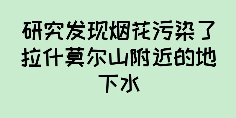 研究发现烟花污染了拉什莫尔山附近的地下水