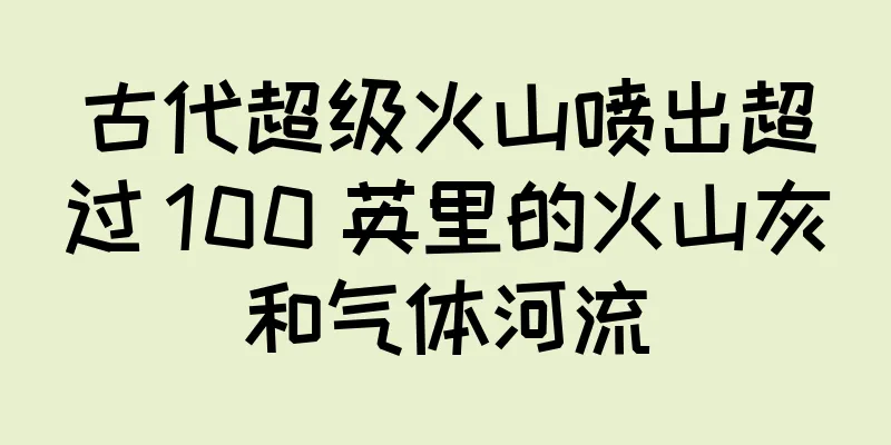 古代超级火山喷出超过 100 英里的火山灰和气体河流