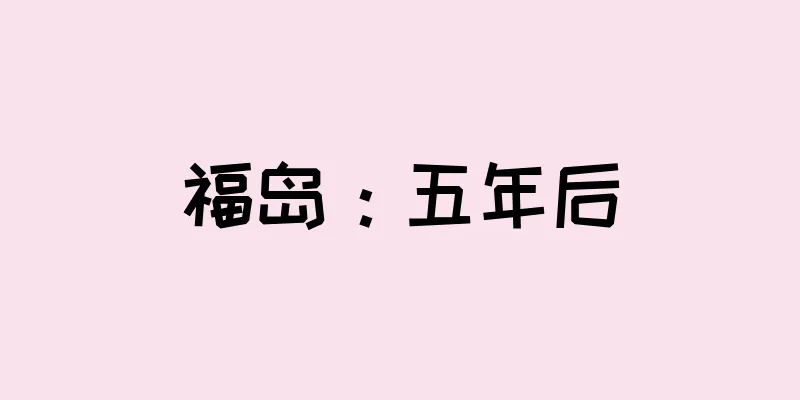 福岛：五年后