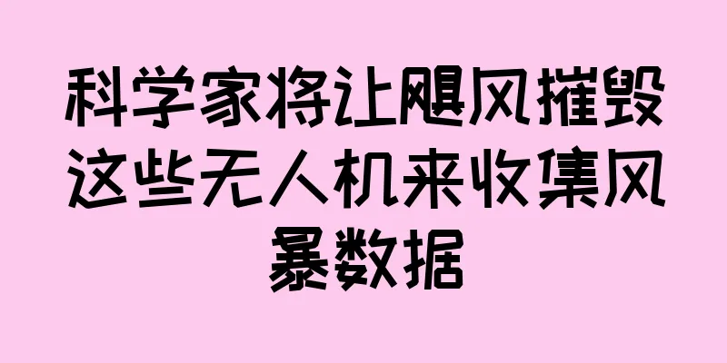 科学家将让飓风摧毁这些无人机来收集风暴数据
