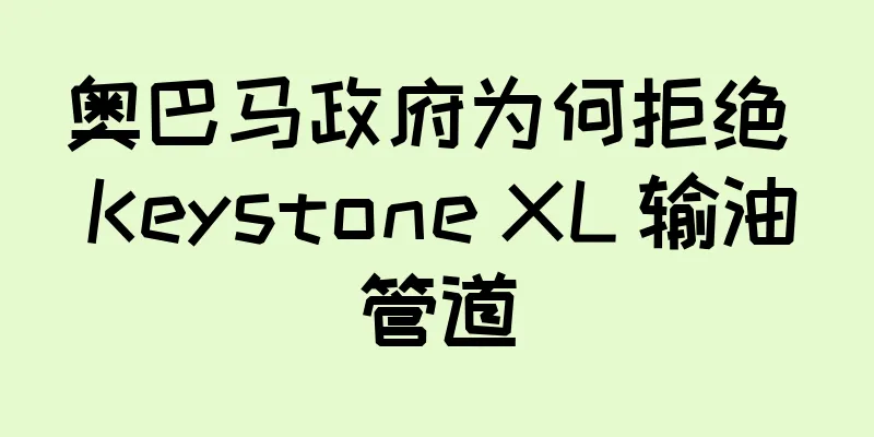 奥巴马政府为何拒绝 Keystone XL 输油管道