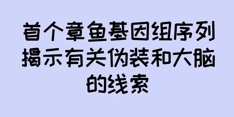 首个章鱼基因组序列揭示有关伪装和大脑的线索