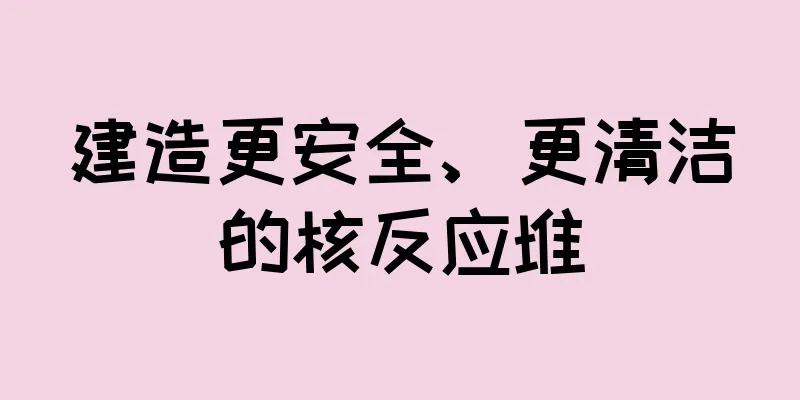 建造更安全、更清洁的核反应堆
