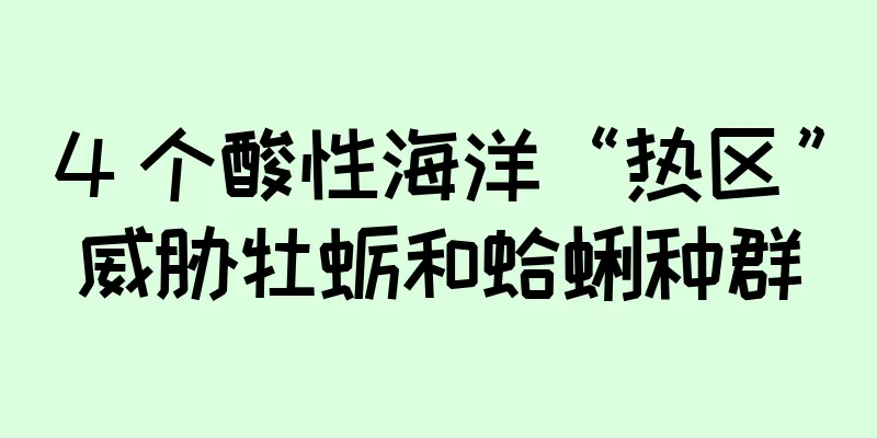 4 个酸性海洋“热区”威胁牡蛎和蛤蜊种群