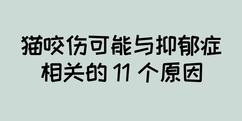 猫咬伤可能与抑郁症相关的 11 个原因
