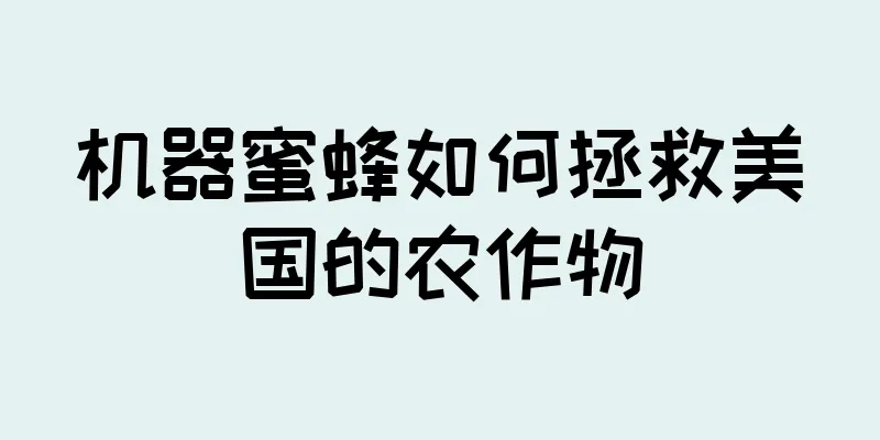 机器蜜蜂如何拯救美国的农作物