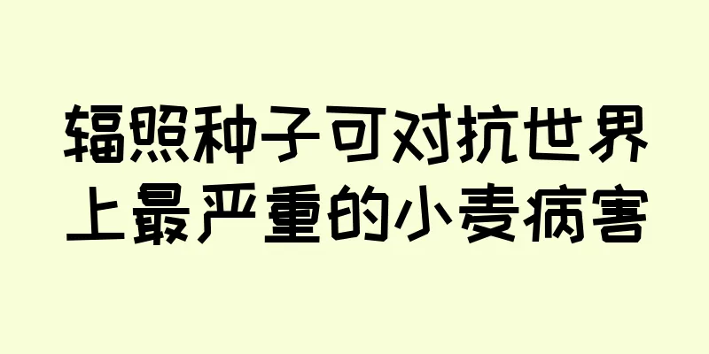 辐照种子可对抗世界上最严重的小麦病害