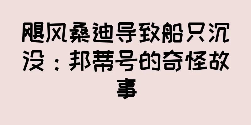 飓风桑迪导致船只沉没：邦蒂号的奇怪故事
